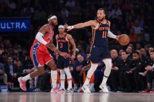 NBA Playoffs 2024: Knicks vencem 2º jogo em Nova Iorque e miram varrida na Philadelphia