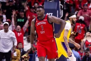 NBA: lesão de Zion Williamson preocupa Pelicans em meio ao play-in
