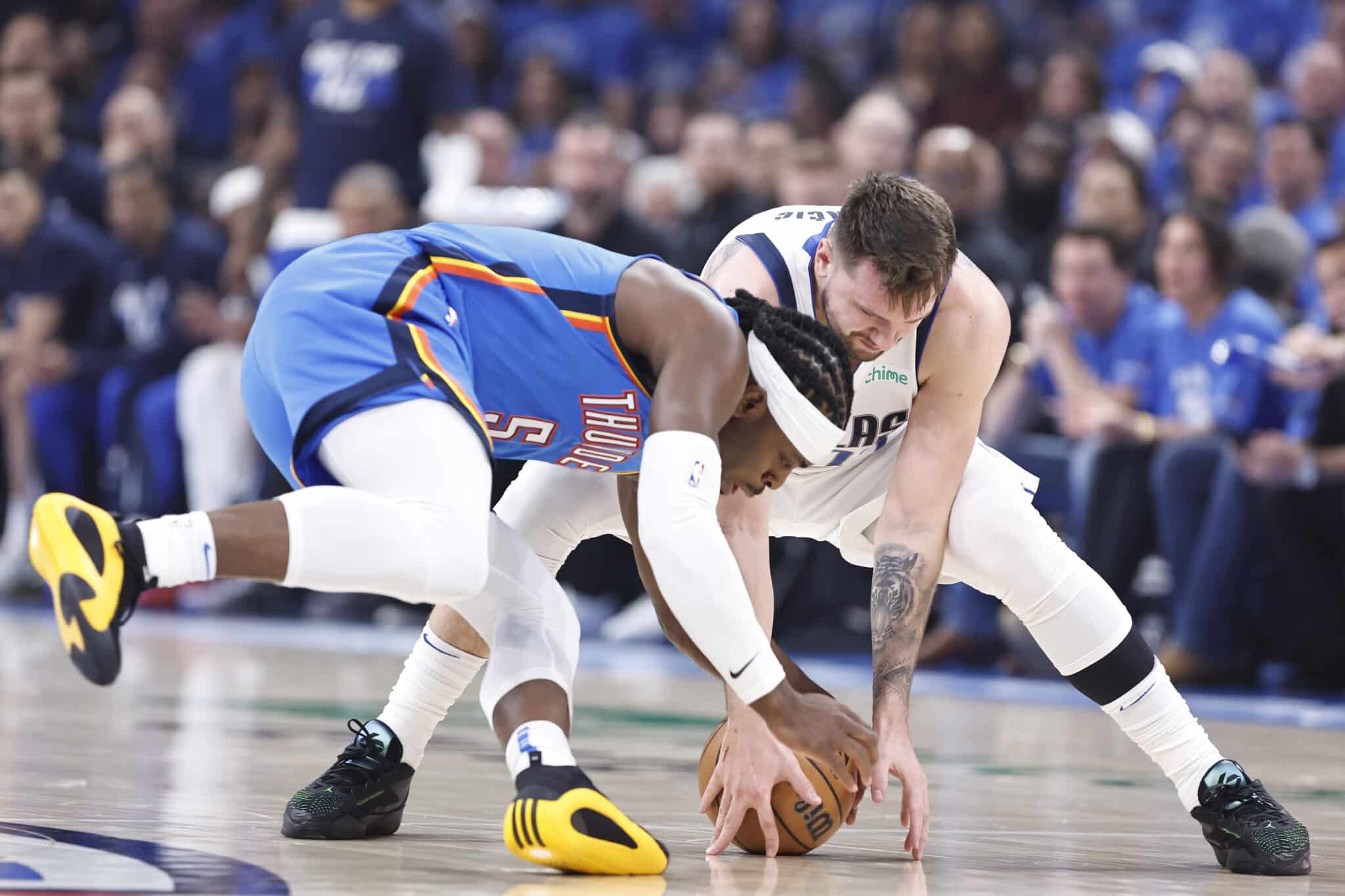 NBA Playoffs 2024: mesmo com Doncic ‘fogo de palha’, Mavs vencem Jogo 2 em Oklahoma