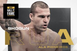 UFC anuncia Mauricio Shogun no Hall da Fama