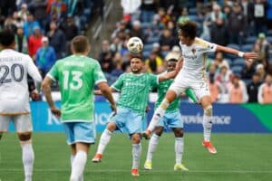 MLS: LA Galaxy ‘tropeça’ fora de casa e empata com o Seattle Sounders