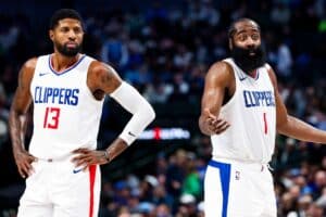 NBA Playoffs 2024: Paul George defende James Harden após fiasco no Jogo 5