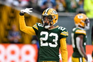 Cornerback do Green Bay Packers, Jaire Alexander surpreende fã brasileiro da NFL