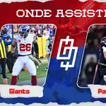 New York Giants x New England Patriots &ndash; Onde assistir e hor&aacute;rio &ndash; Semana 12 NFL &ndash; 26/11/2023