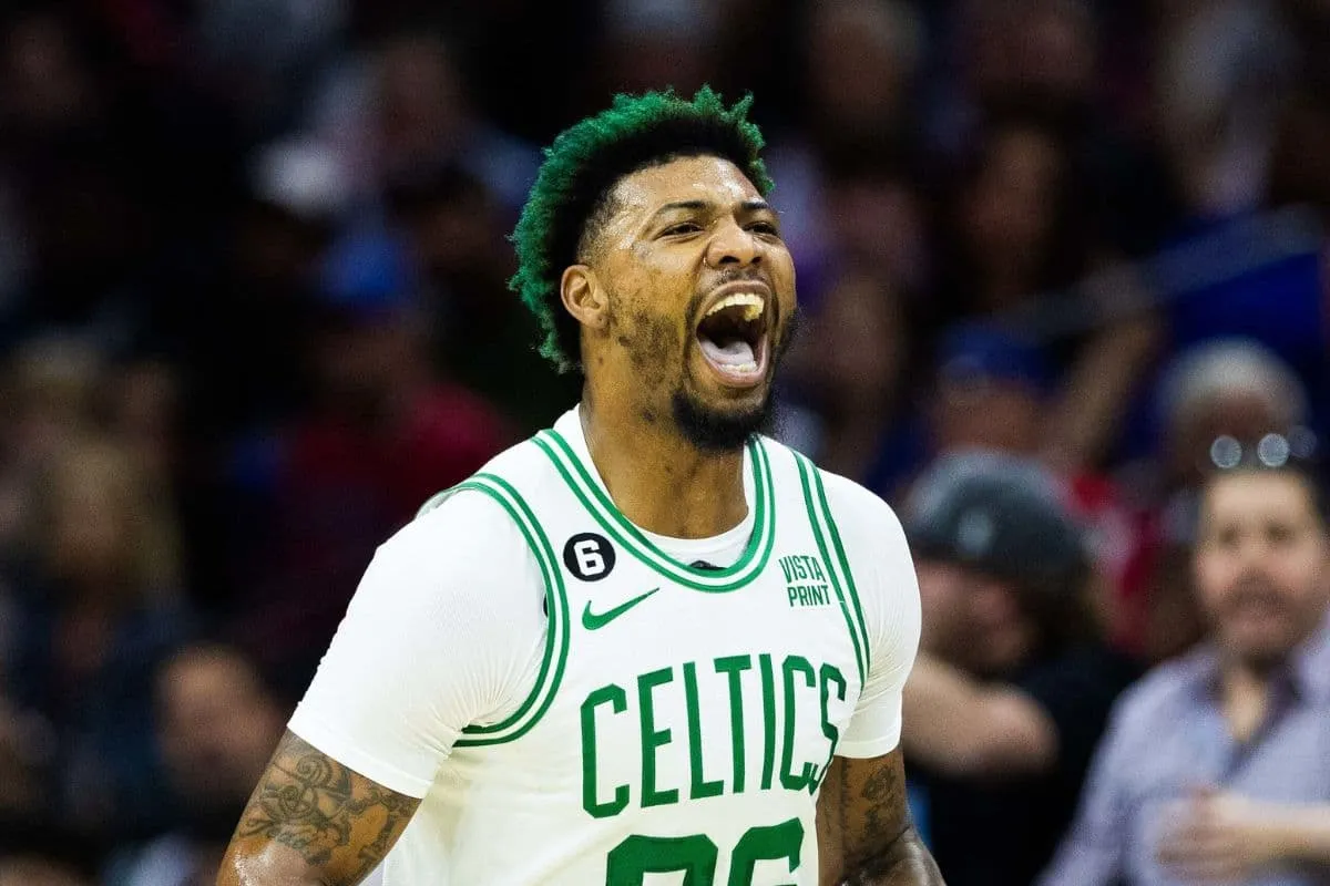 Marcus Smart quando jogava pelo Boston Celtics. Foto: Icon sport
