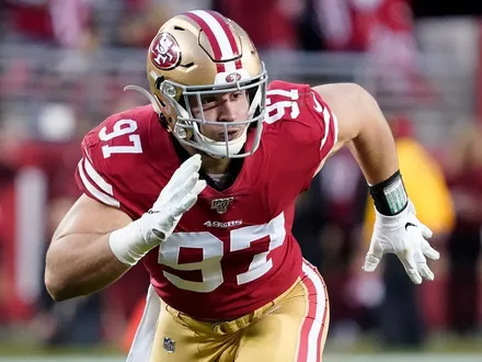 Nick Bosa San Francisco 49ers Foto: Reprodu&ccedil;&atilde;o/Twitter/@NFL