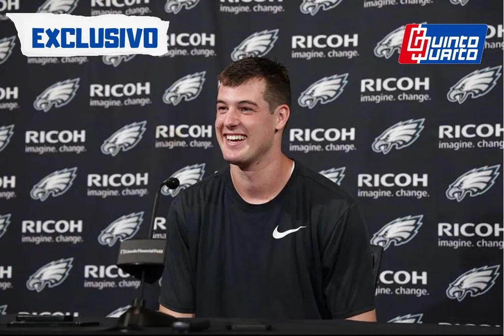 Do caldo de cana aos amigos: quarterback &lsquo;brasileiro&rsquo; dos Eagles vai matar a saudade de casa