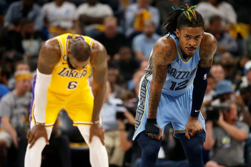 De volta a NBA, Ja Morant recebe boas-vindas de LeBron: &lsquo;Seja &oacute;timo&rsquo;