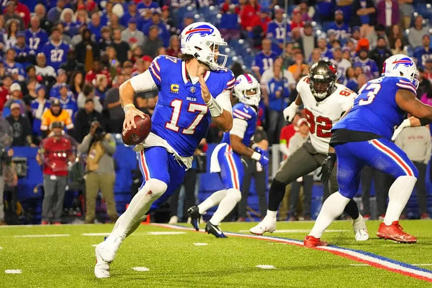 NFL: Josh Allen resolve, Bills se imp&otilde;e e vencem Buccaneers