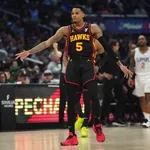NBA: DeJounte Muray estraga momento hist&oacute;rico de James Harden em vit&oacute;ria dos Hawks