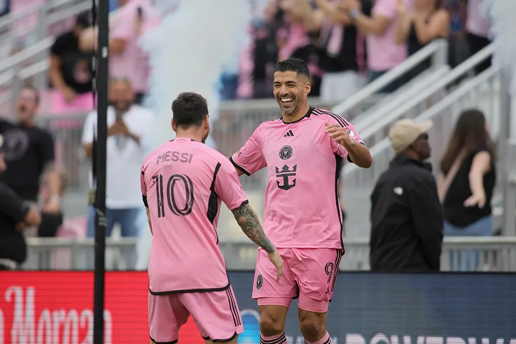 MLS: Messi e Su&aacute;rez d&atilde;o show e Inter Miami atropela Orlando City no cl&aacute;ssico