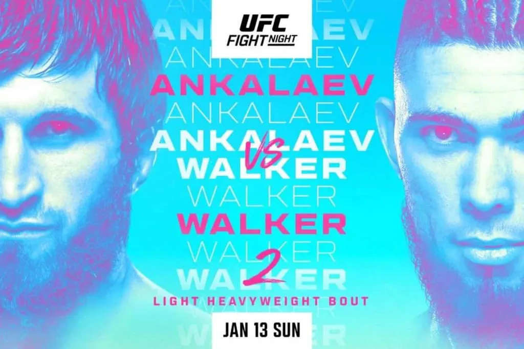 UFC Vegas 84: Magomed Ankalaev x Johnny Walker 2 &ndash; Resultados em tempo real