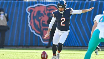 Cairo Santos Chicago Bears Foto: Reprodu&ccedil;&atilde;o/Twitter/@ChicagoBears