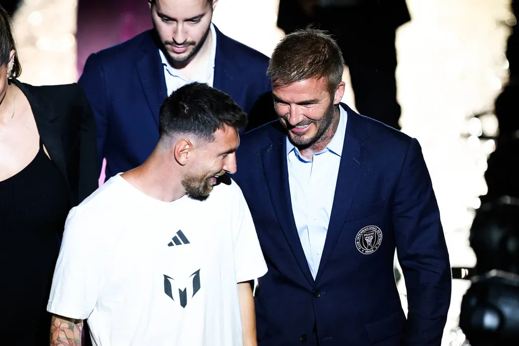 Como &eacute; a rela&ccedil;&atilde;o de Messi com David Beckham, o dono do Inter Miami?