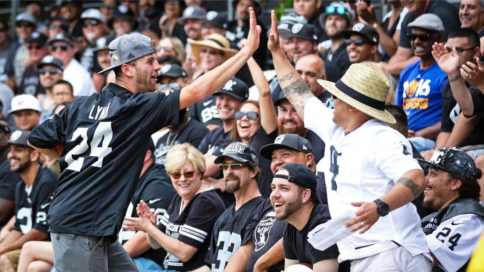 torcida Las Vegas Raiders. Foto: Reprodu&ccedil;&atilde;o/Twitter/@Raiders