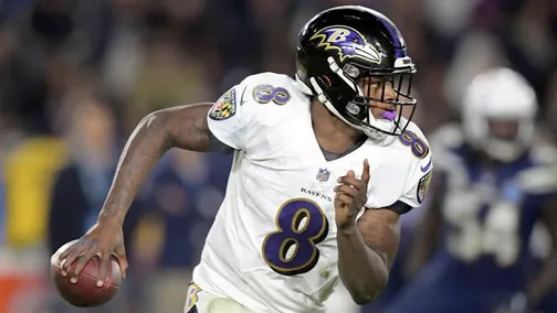 Lamar Jackson Ravens Foto: Reprodu&ccedil;&atilde;o/Twitter/@NFL