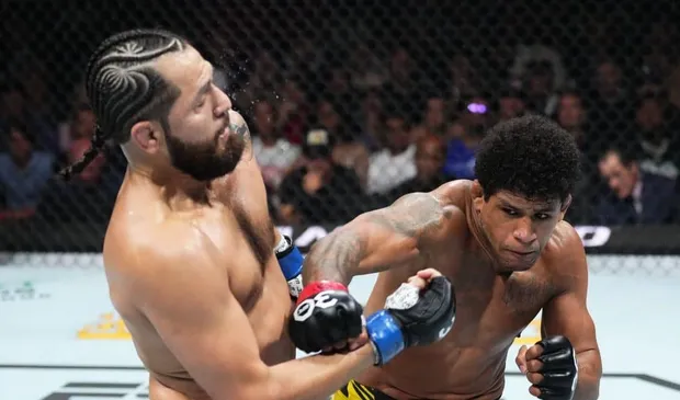Gilbert Durinho x Jorge Masvidal UFC 287. Foto: Reprodu&ccedil;&atilde;o/Twitter/@ufc