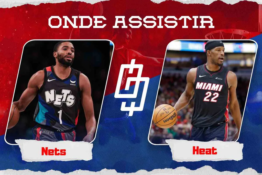 Brooklyn Nets x Miami Heat &ndash; Onde assistir, hor&aacute;rio e quintetos &ndash; NBA &ndash; 25/11/2023