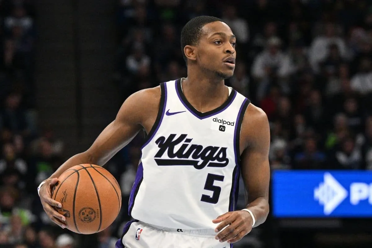 De'Aaron Fox, do Sacramento Kings. Foto: Icon sport