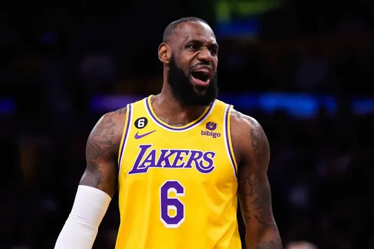 LeBron James, do Los Angeles Lakers. Foto: Kirby Lee / SUSA / Icon sport