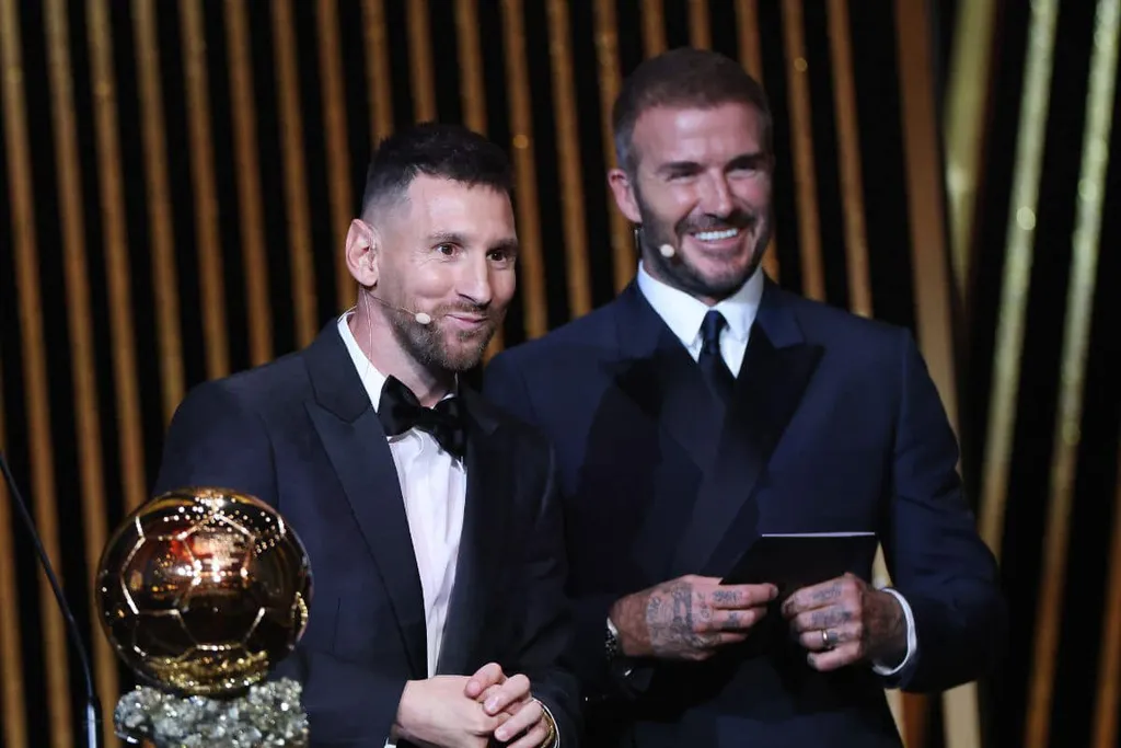 MLS: Beckham se rende a Messi: &lsquo;&Eacute; um presente para os EUA&rsquo;