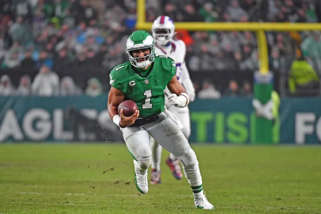 NFL: Na prorroga&ccedil;&atilde;o, Jalen Hurts garante vit&oacute;ria em touchdown derradeiro
