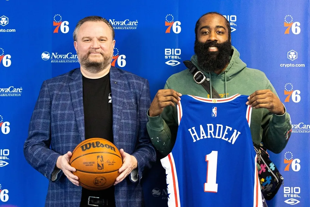 Mercado NBA: rela&ccedil;&atilde;o de dupla din&acirc;mica dos Sixers est&aacute; &lsquo;fraturada&rsquo;