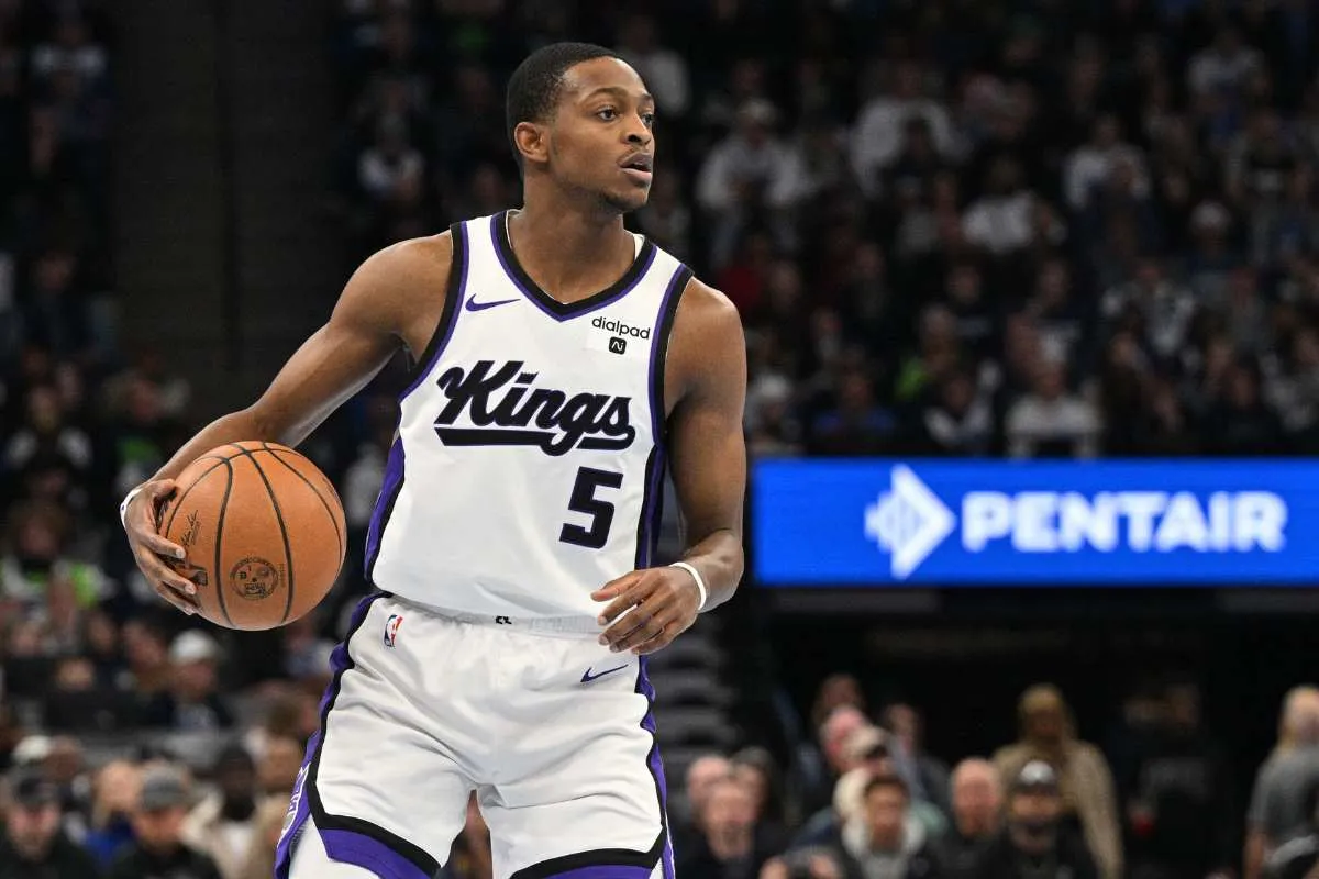 De'Aaron Fox, do Sacramento Kings. Foto: Icon Sport