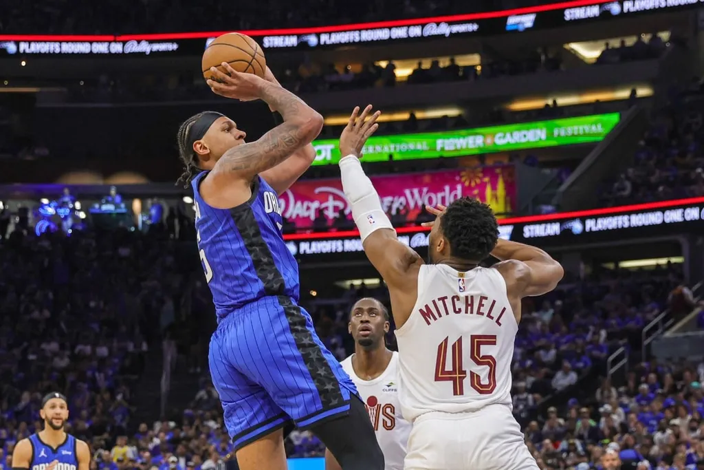 NBA Playoffs: Banchero devolve esperan&ccedil;a para Orlando em vit&oacute;ria m&aacute;gica sobre os Cavaliers