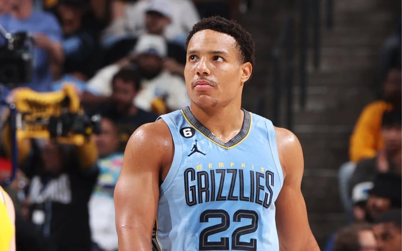 Desmond Bane, do Memphis Grizzlies. Foto: Reprodu&ccedil;&atilde;o/Twitter @memgrizz