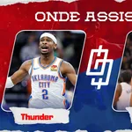 Oklahoma City Thunder x Golden State Warriors &ndash; Onde assistir, hor&aacute;rio, e quintetos &ndash; NBA &ndash; 08/12/2023