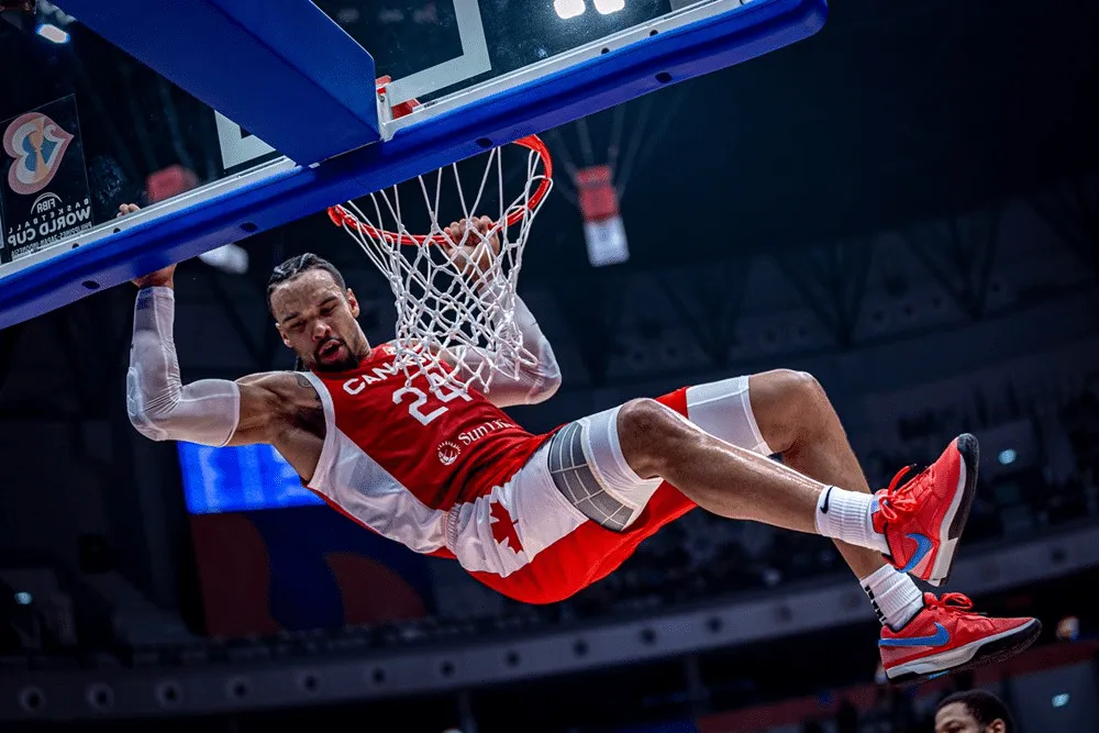 Copa do Mundo de Basquete: Canad&aacute; atropela o L&iacute;bano em performance hist&oacute;rica