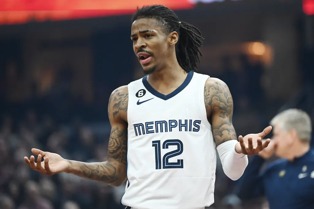 Ja Morant &eacute; punido com 25 jogos de suspens&atilde;o e quebra sil&ecirc;ncio