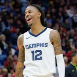 Baixa! Ja Morant vira desfalque e est&aacute; fora contra&nbsp;os&nbsp;Nuggets