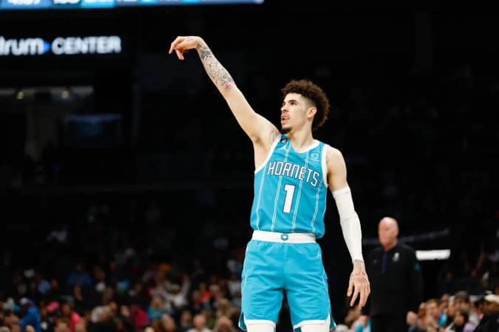 LaMelo Ball, armador do Charlotte Hornets (Foto: SUSA/Icon Sport)