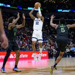 NBA: Ja Morant vira jogo no &uacute;ltimo segundo em retorno&nbsp;triunfal