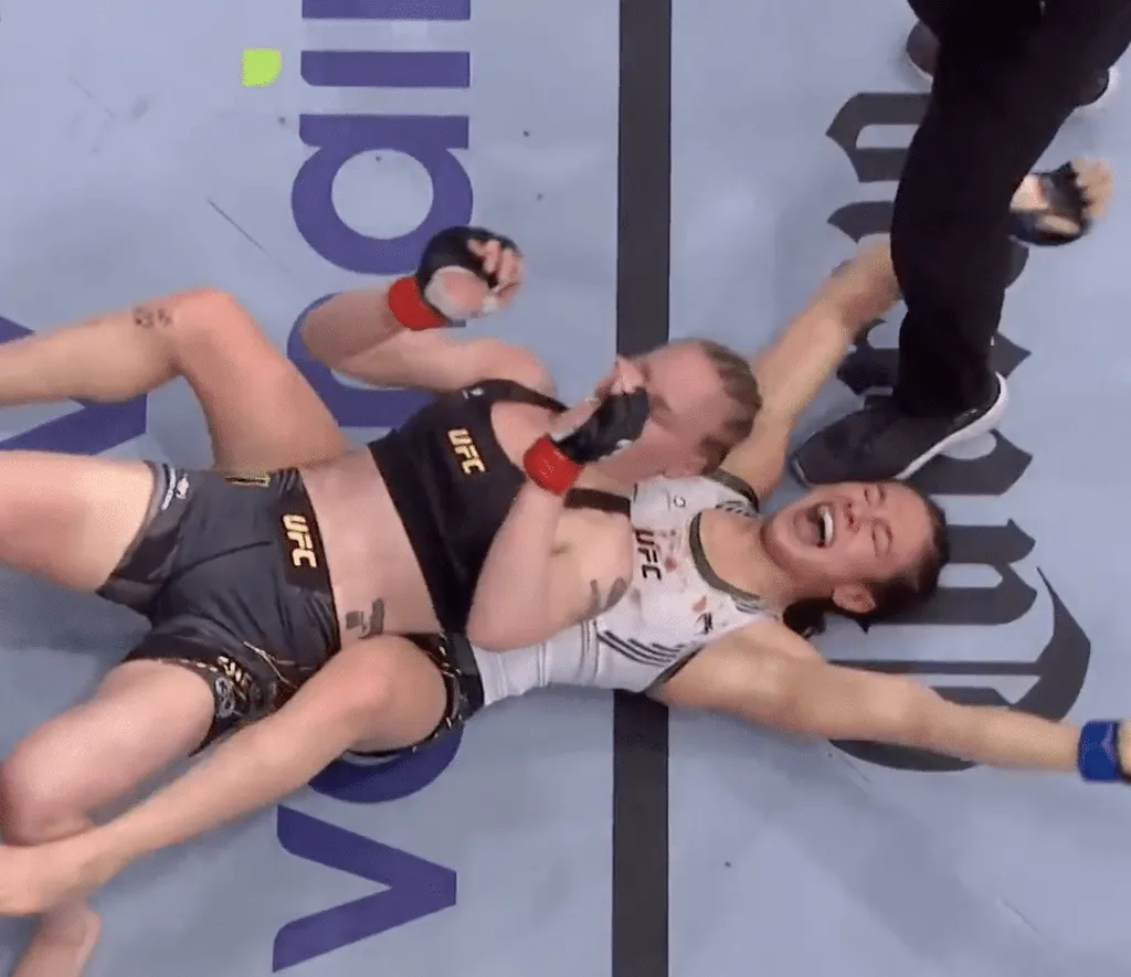 Alexa Grasso faz hist&oacute;ria, finaliza Valentina Shevchenko e &eacute; a nova campe&atilde; do UFC