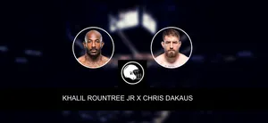 Khalil Rountree Jr x Chris Dakaus – palpite, odds e prognóstico – UFC Fight Night – 12/8/2023