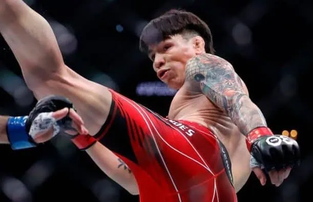 Ignacio Bahamondes x Trey Ogden. Foto: Reprodu&ccedil;&atilde;o/Instagram/@ufcespanol