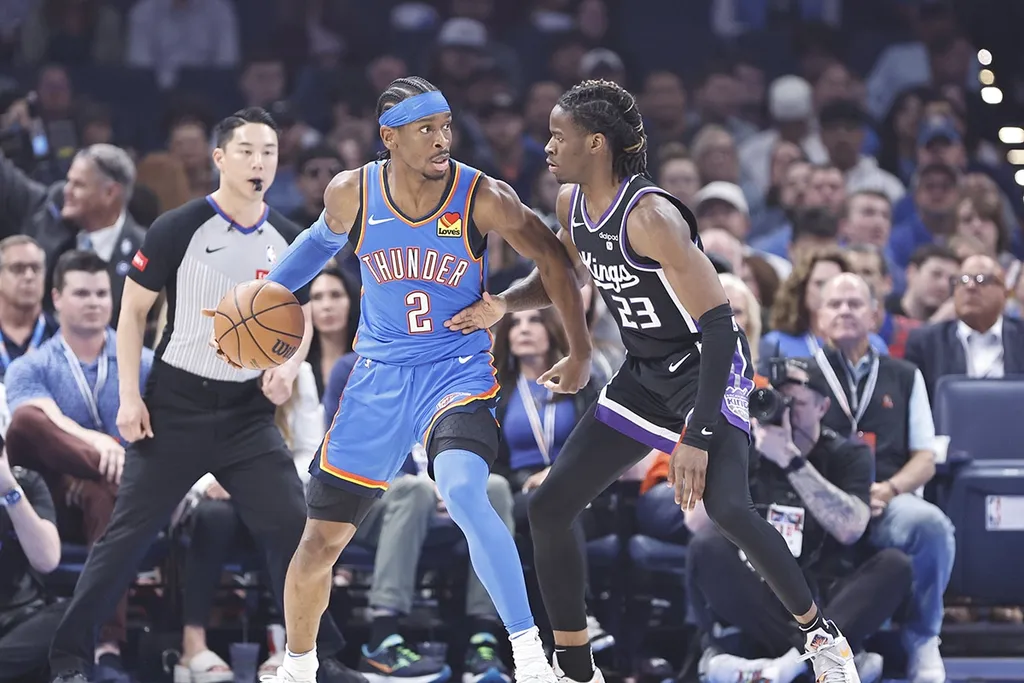 NBA: Aos gritos de MVP, Shai faz 40 e lidera virada hist&oacute;rica de OKC contra os Kings