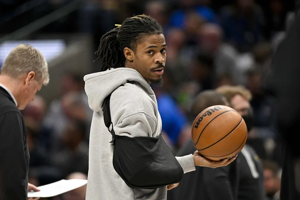 NBA: Com Ja Morant na torcida, Grizzlies d&aacute; show t&eacute;cnico contra os Mavericks
