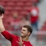 [NFL] Giants: Jaxson Dart pode perder a temporada por les&atilde;o no joelho