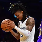 NBA Playoffs: Ja Morant vira d&uacute;vida para sequ&ecirc;ncia da s&eacute;rie com Lakers