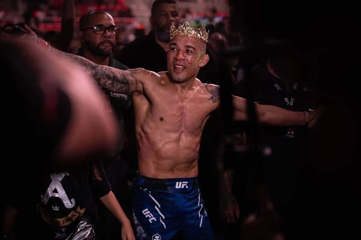 Jos&eacute; Aldo brilhou no UFC 301 com vit&oacute;ria em retorno ao MMA (Foto: UFC/Divulga&ccedil;&atilde;o/Twitter)