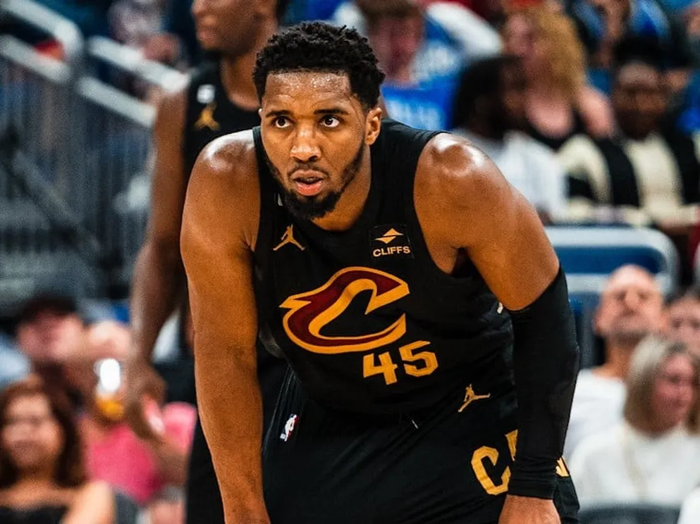Donovan Mitchell, do Cleveland Cavaliers Foto: Reprodu&ccedil;&atilde;o/Twitter/@cavs