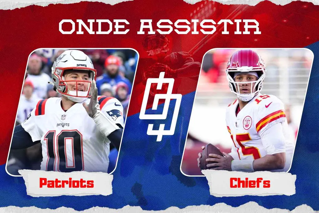 New England Patriots x Kansas City Chiefs &ndash; Onde assistir, hor&aacute;rio e jogadores inativos &ndash; NFL &ndash; 17/12/2023