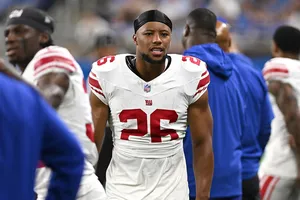 NFL: Principal arma ofensiva do New York Giants, Barkley é desfalque para o TNF