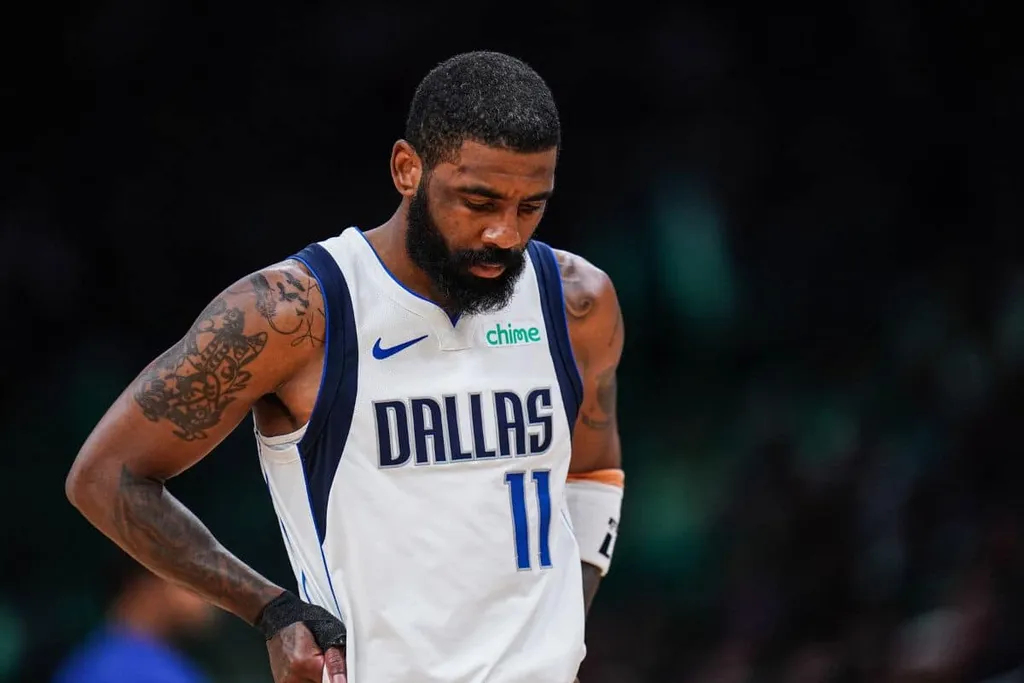 Finais da NBA: Kyrie Irving se arrepende de mostrar &lsquo;dedo do meio&rsquo; para torcida dos Celtics