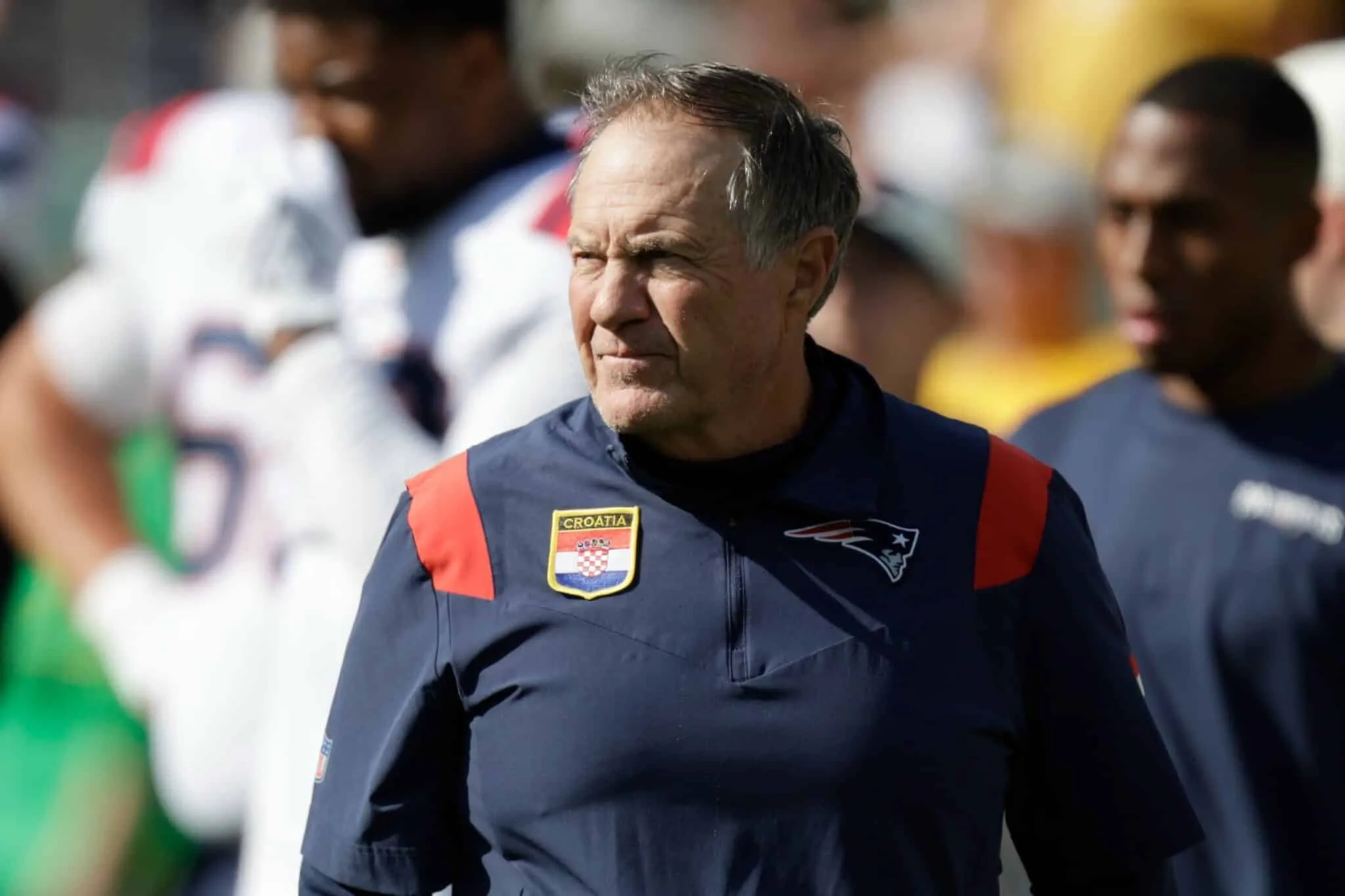 Bill Belichick, New England Patriots, NFL. Foto: Reprodu&ccedil;&atilde;o/Twitter/@NFL