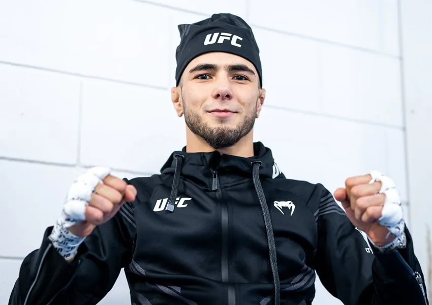 Muhammad Mokaev (Foto: UFC/Divulga&ccedil;&atilde;o/Twitter)